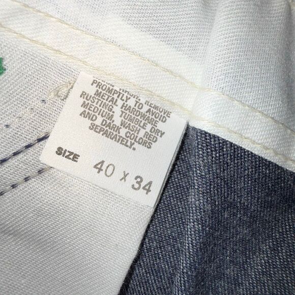 Vintage OshKosh B’Gosh Bib Overalls Men’s 40x34 – NOS Deadstock – USA Made – But - Picture 12 of 16